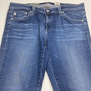 AG Adriano Goldschmied Indigo Straight Jeans